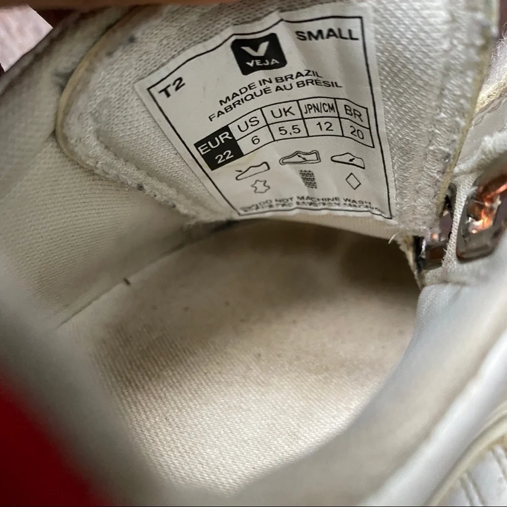 Veja Esplar Velcro Sneaker toddler size 6 T2 small - Picture 7 of 8